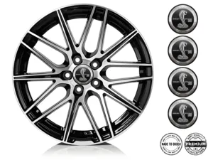 Shelby Decalcomania Cerchio Auto Emblemi Alta Qualità